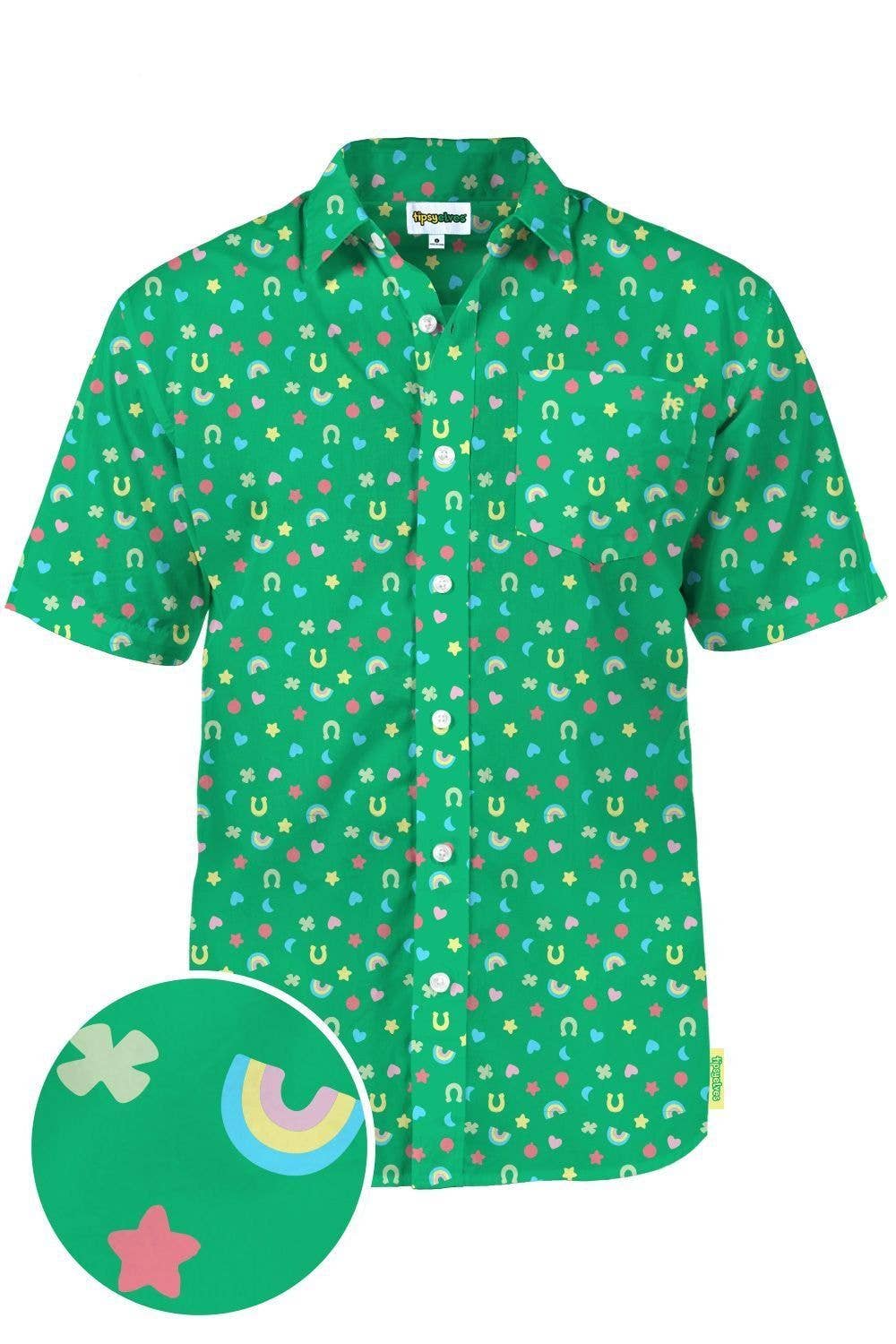 Men's Lucky Charmer St. Patrick's Day Hawaiian Shirt