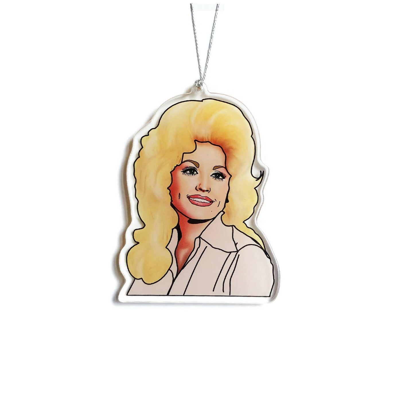 Dolly Parton Christmas Ornament.