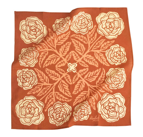 No. 018 Rose Bandana.